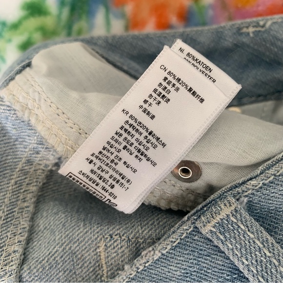 Women’s Junior’s 26 FOREVER TWENTYONE DENIM Short Shorts Light Denim Button Fly - Picture 12 of 14